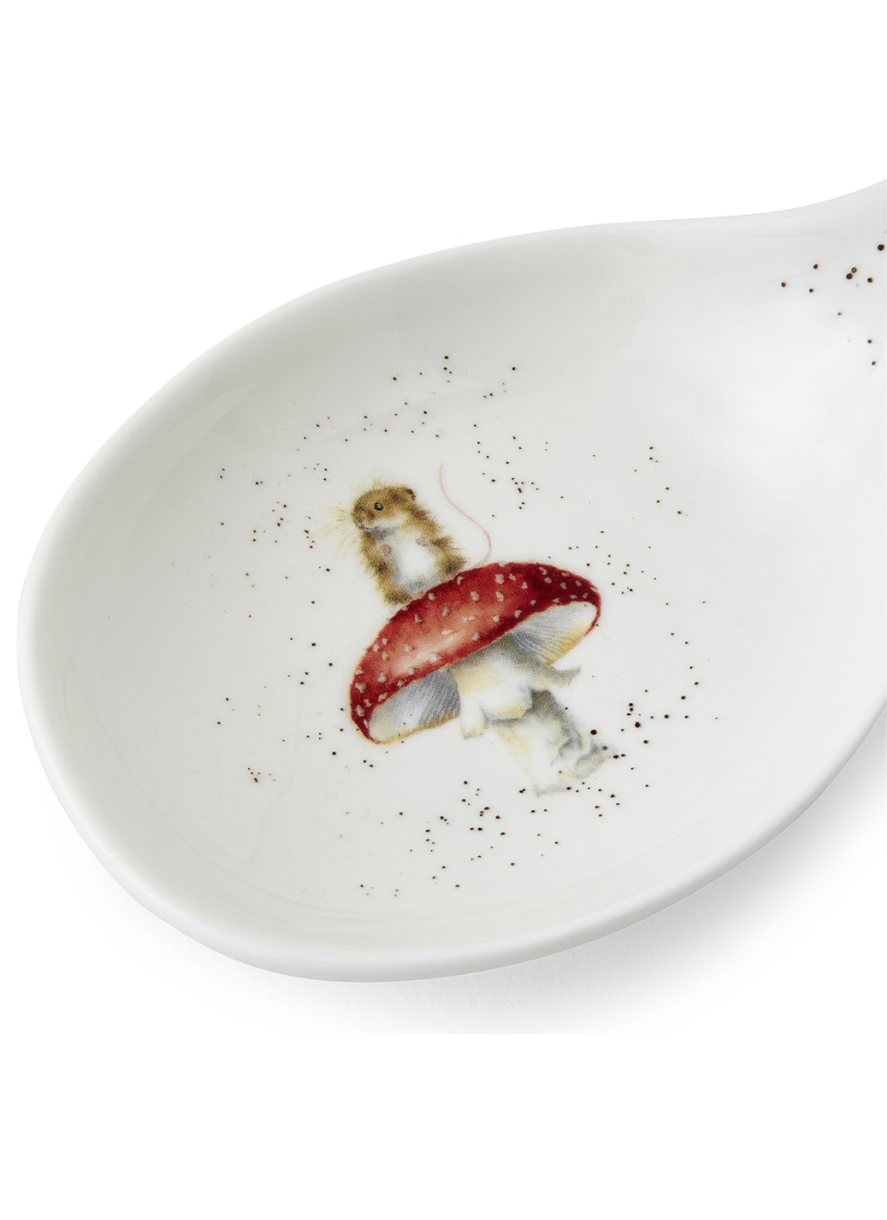 He's A Fun-Gi Mouse & Mushroom Spoon Rest 